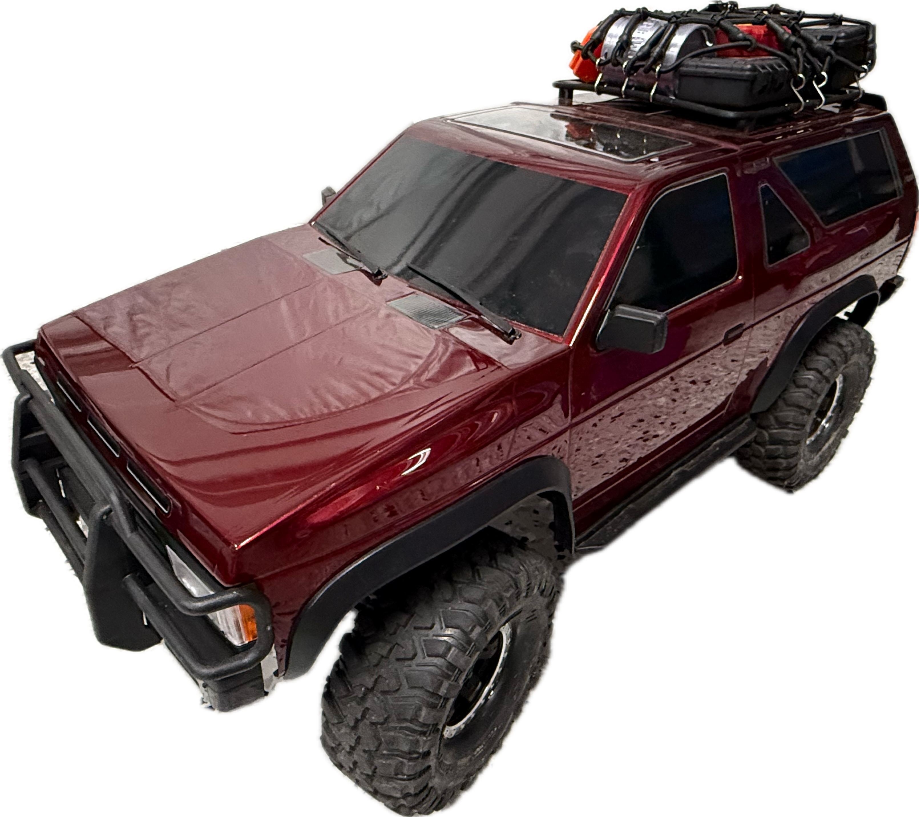 TRX-4 Pathfinder RC rig, A3K synthwave treatment