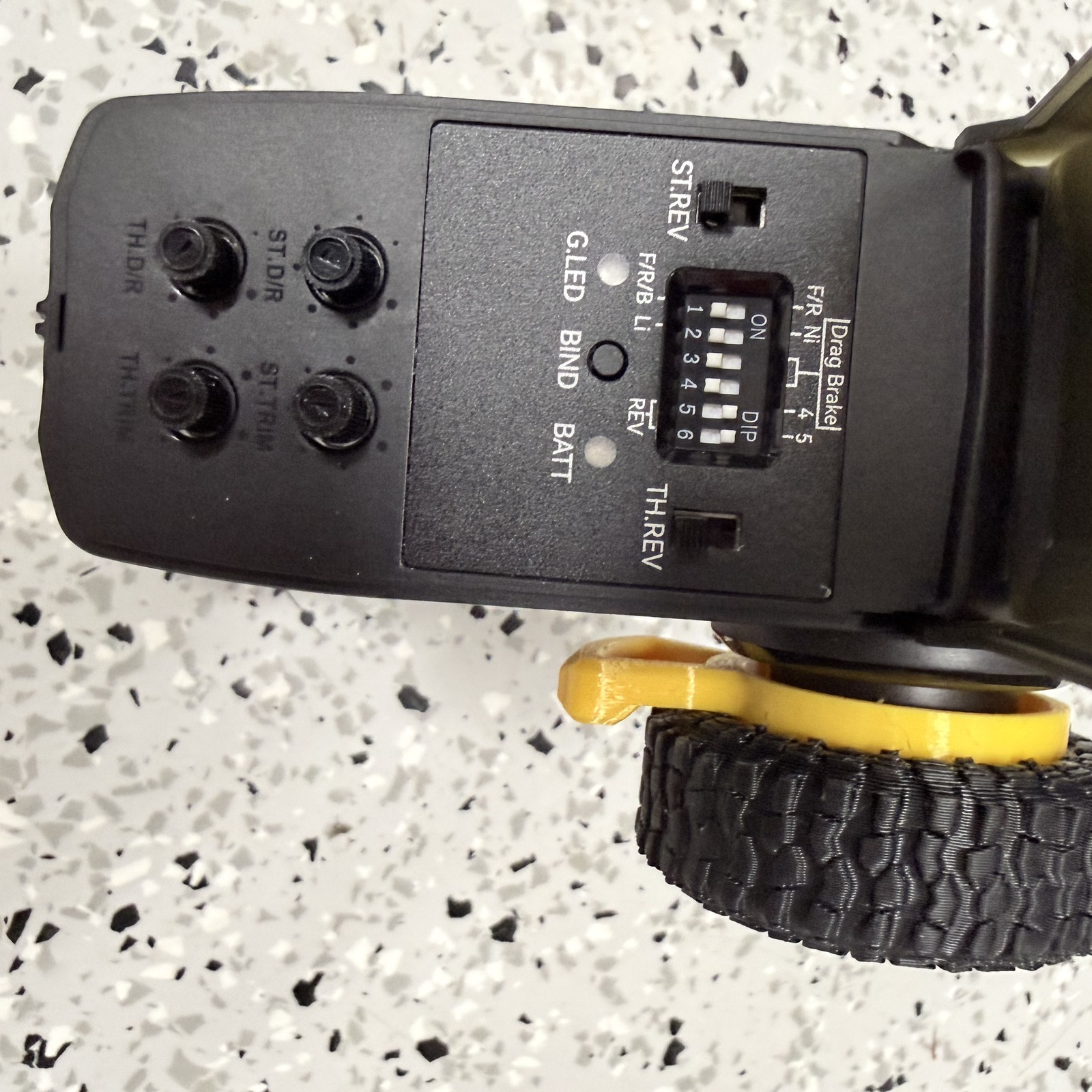 ARKTOS 6x6 — FS-M6G-BS controls — DIP + trims